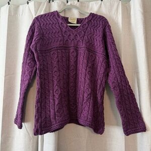 Kilronan Knitwear 100% Merino Wool Sweater